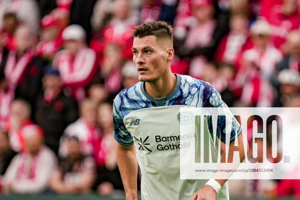 Germany Soccer Season 2026–2027, 1. Bundesliga, Matchday 5, FSV Mainz 05 vs. Bayer 04 Leverkusen at MEWA Arena, Mainz; Patrik Schick of Bayer 04 Leverkusen, 14; facial expressions, emotions; Mainz, MEWA Arena, Germany