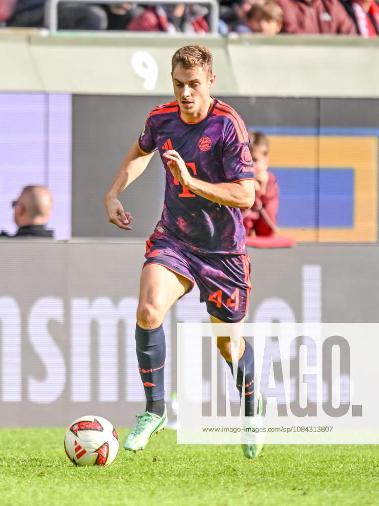 Josip Stanisic of FC Bayern Munich in action, on the ball, making a solo play during the Bundesliga 1 match between FC Augsburg and FC Bayern Munich, at the WWK Arena on October 10, 2026, in Augsburg, Germany. Photo by Harry Langer, DeFodi Images. Josip Stanisic of FC Bayern Munich controls the ball during the Bundesliga match between FC Augsburg and FC Bayern Munich at the WWK Arena on October 10, 2026, in Augsburg, Germany. Photo by Harry Langer, DeFodi Images. DFB and DFL regulations prohibit any use of photographs as image sequences and or quasi-video. Photo by Harry Langer, DeFodi Images. DFB and DFL regulations prohibit any use of photographs as imSEQUENCES AND OR QUASI-VIDEO
