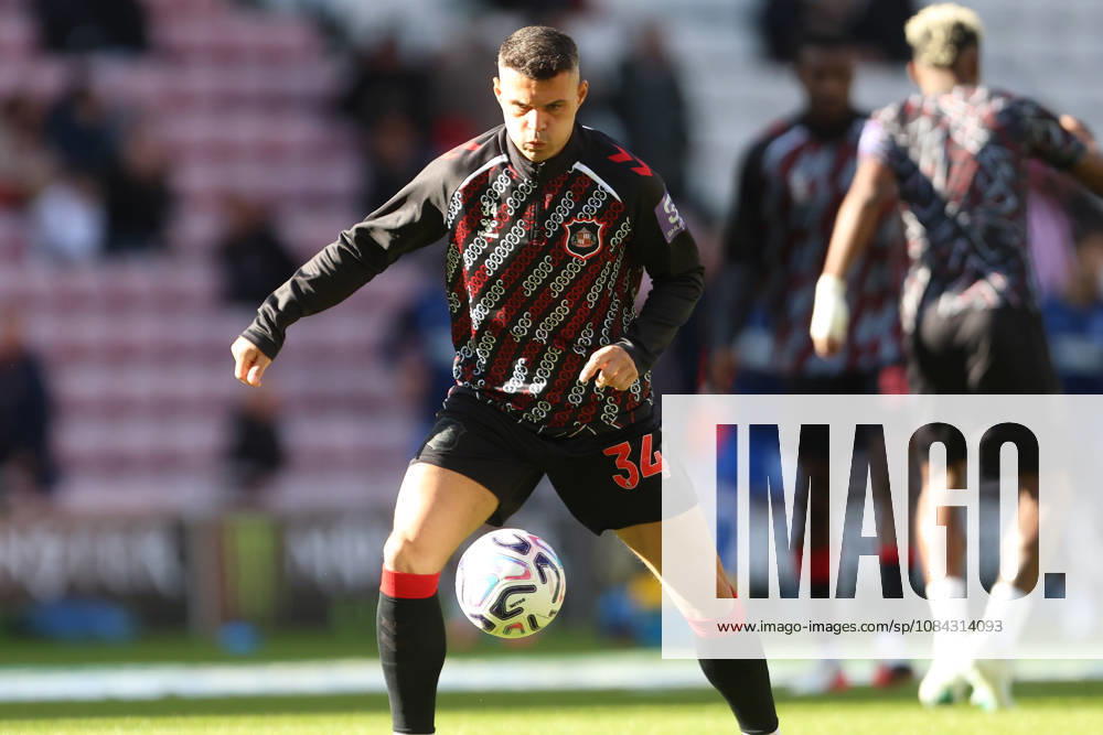 10th October 2026; Stadium of Light, Sunderland, England; Premier League Football, Sunderland versus Brighton and Hove Albion; Granit Xhaka of Sunderland DavexLofthouse