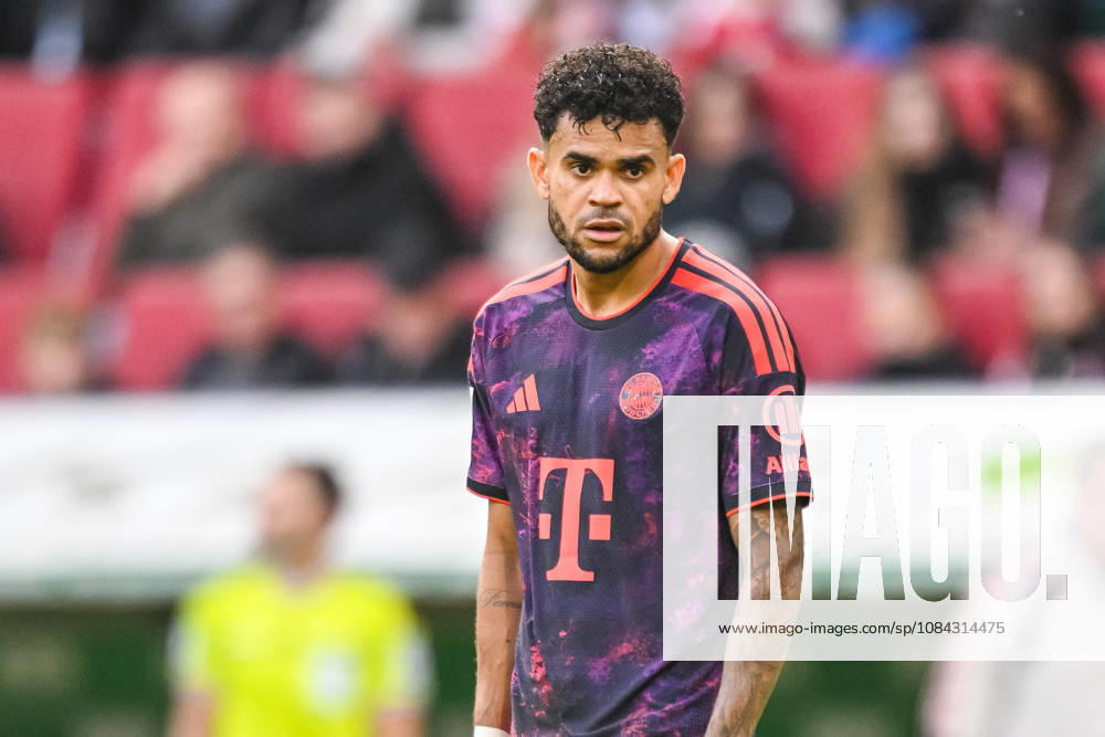 Luis Diaz of FC Bayern Munich looks on during the Bundesliga match between FC Augsburg and FC Bayern Munich, WWK Arena on October 10, 2026, in Augsburg, Germany. Photo by Harry Langer, DeFodi Images. Luis Diaz of FC Bayern Munich looks on during the Bundesliga match between FC Augsburg and FC Bayern Munich at WWK Arena on October 10, 2026, in Augsburg, Germany. Photo by Harry Langer, DeFodi Images. DFB and DFL regulations prohibit any use of photographs as image sequences and or quasi-video. Photo by Harry Langer, DeFodi Images. DFB and DFL regulations prohibit any use of photographs as imSEQUENCES AND OR QUASI-VIDEO