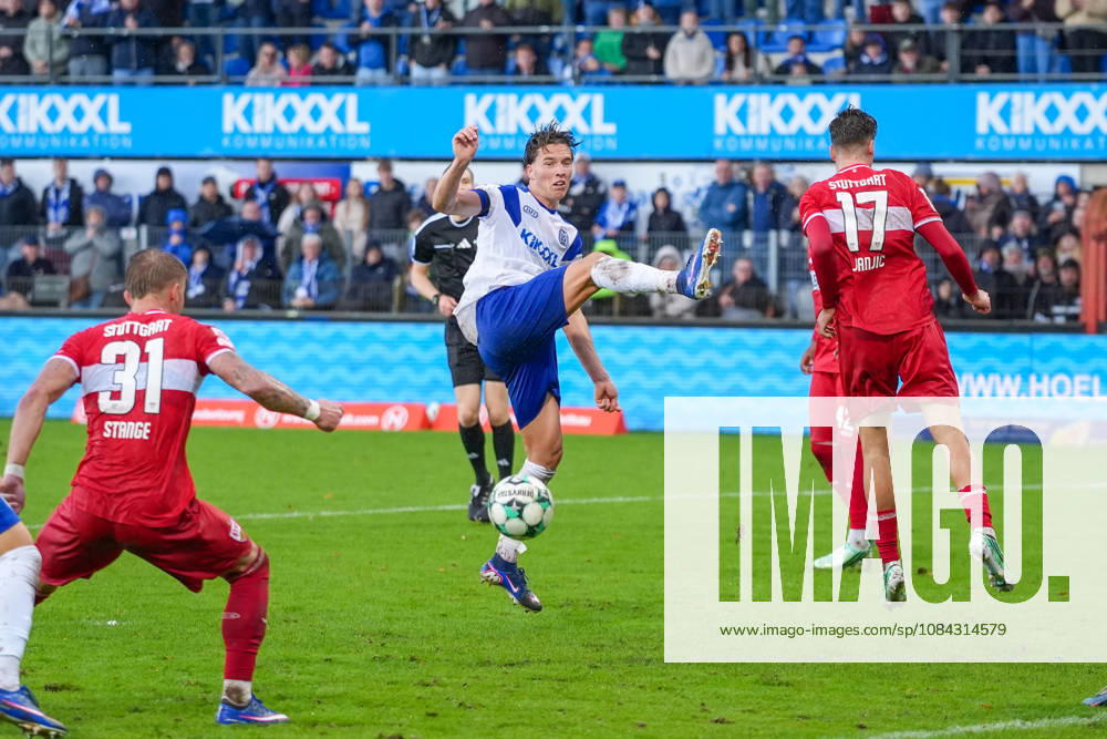 German Soccer, 3rd Division, Matchday 8, Hänsch Arena, Meppen, Emsland, Lower Saxony, SV Meppen vs. VfB Stuttgart U21, VfB Stuttgart II: Luis Sprekelmeyer (SV Meppen), 19; Antonijo Janjic (VfB Stuttgart U21), 17