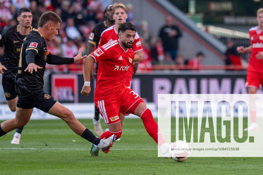 German Soccer Bundesliga 1, Matchday 5, 2026–2027, 1. FC Union Berlin vs. SV Elversberg on October 10, 2026, at the Stadion An der Alten Försterei in Berlin; Kastriot Imeri, 1. FC Union Berlin, 30 on the ball