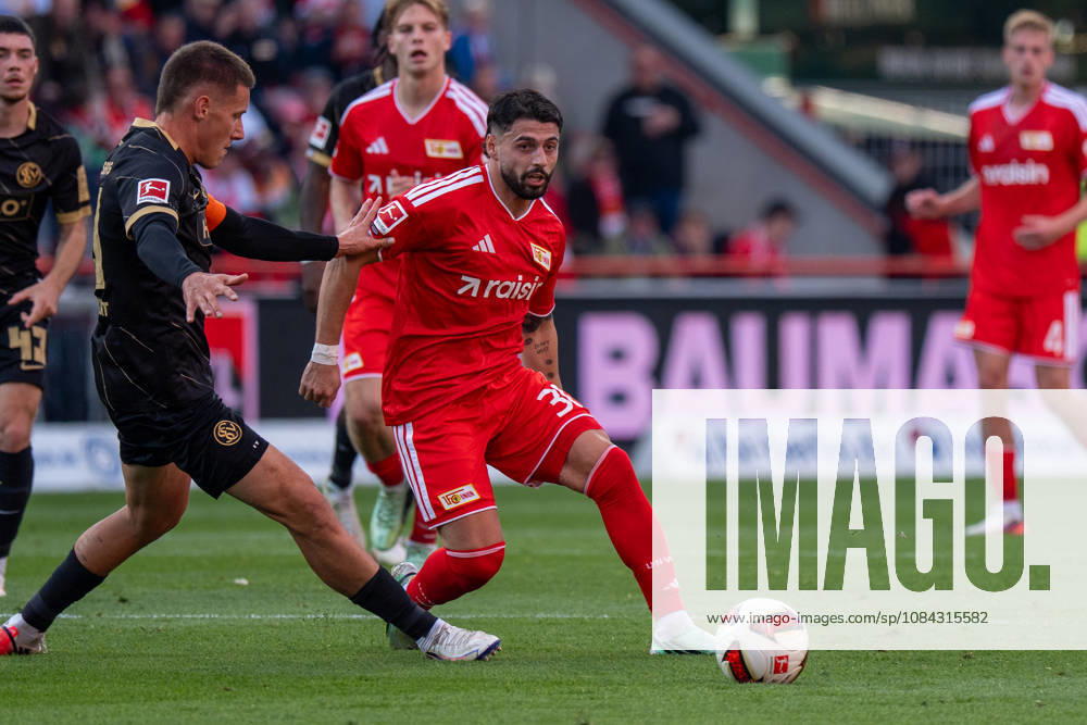 German Soccer Bundesliga 1, Matchday 5, 2026–2027, 1. FC Union Berlin vs. SV Elversberg on October 10, 2026, at the An der Alten Försterei Stadium in Berlin; Kastriot Imeri, 1. FC Union Berlin, 30 on the ball