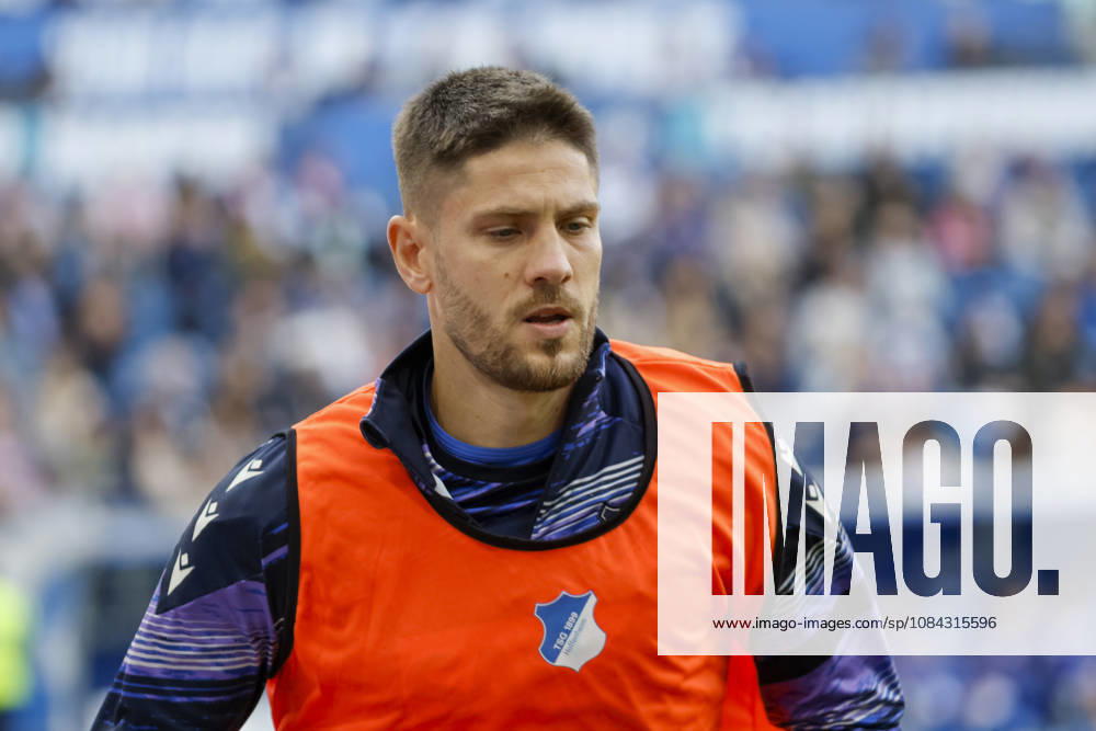 Andrej Kramaric of TSG Hoffenheim, 27, warming up during the game, Germany, soccer, Bundesliga 1, Matchday 5, 2026–2027, TSG Hoffenheim vs. Hamburger SV, October 10, 2026, Sinsheim SNP Arena, Germany