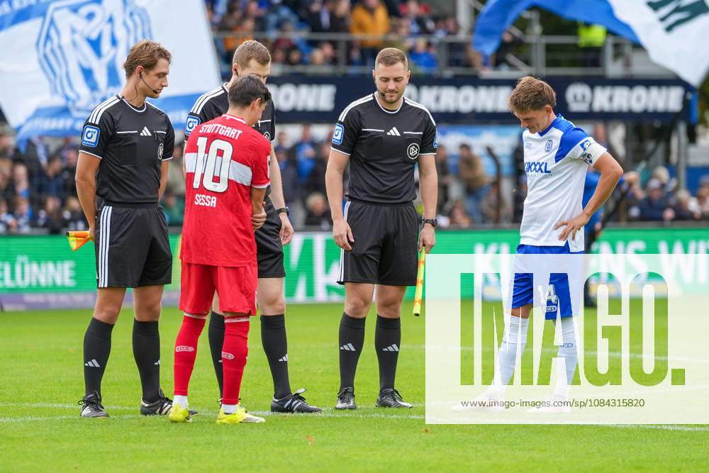 German Soccer, 3rd Division, Matchday 8, Hänsch Arena, Meppen, Emsland, Lower Saxony, SV Meppen vs. VfB Stuttgart U21, VfB Stuttgart II (choice of side)