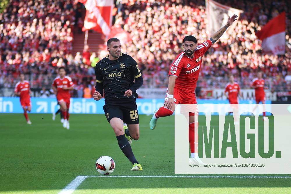 Berlin, Germany, October 10, 2026, Alte Försterei Stadium, Matchday 5, 2026–27 Season, Bundesliga: Union Berlin vs. SV Elversberg (elv26) and Kastriot Imeri (30), Union Berlin in action