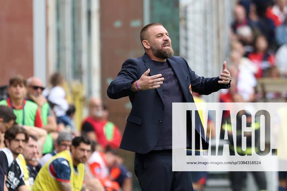 Foto IPP ACGE Genova 10 10 2026 Campionato Serie A 2025 2026 Genoa-Fiorentina nella foto: Daniele De Rossi Italy Photo Press World Copyright Genova italy Italia ITALY