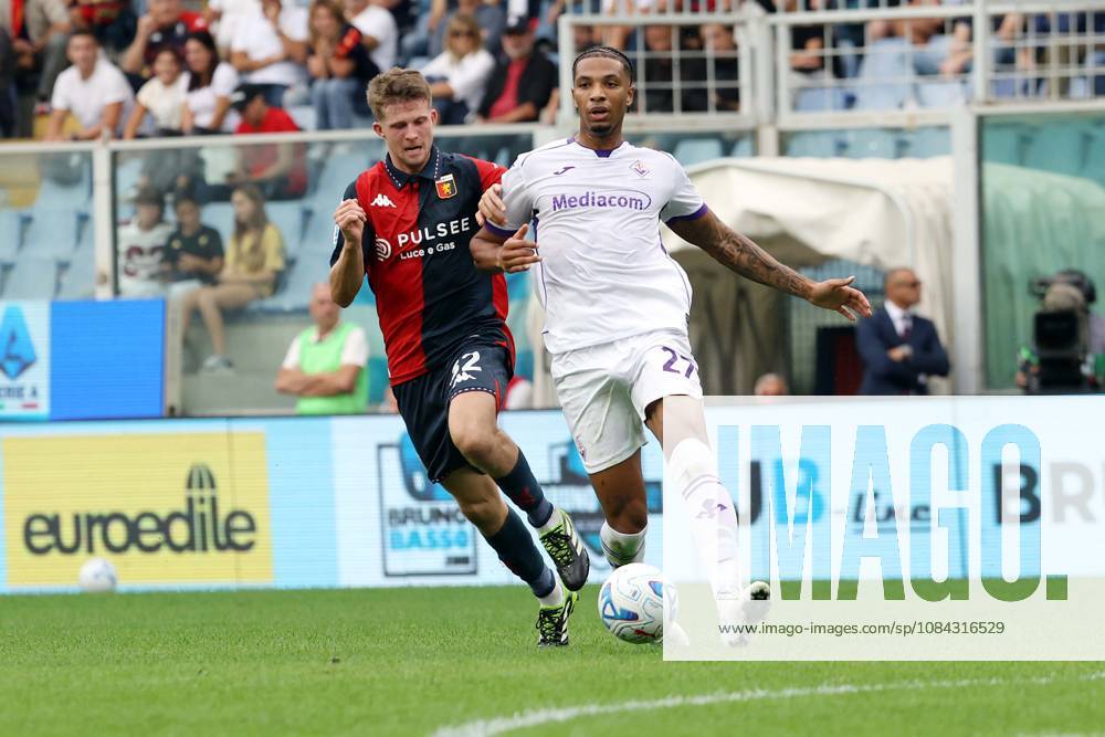 Foto IPP ACGE Genova 10 10 2026 Campionato Serie A 2025 2026 Genoa-Fiorentina nella foto: Cher Ndour Italy Photo Press World Copyright Genova italy Italia ITALY