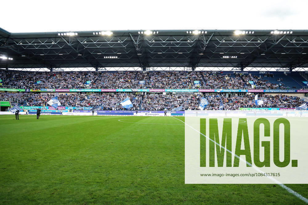 Sports, Soccer, 3rd Division, 2026–2027 Season, Matchday 8: MSV Duisburg vs. TSG 1899 Hoffenheim II, October 10, 2026, Schauinsland Reisen Arena, MSV Duisburg fans, Duisburg, Schauinsland Reisen Arena, North Rhine-Westphalia, Germany