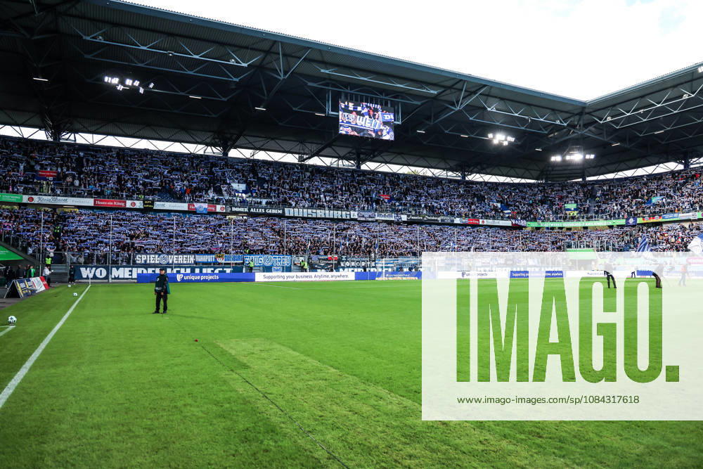 Sports, Soccer, 3rd Division, 2026–2027 Season, Matchday 8: MSV Duisburg vs. TSG 1899 Hoffenheim II, October 10, 2026, Schauinsland Reisen Arena, MSV Duisburg fans, Duisburg, Schauinsland Reisen Arena, North Rhine-Westphalia, Germany