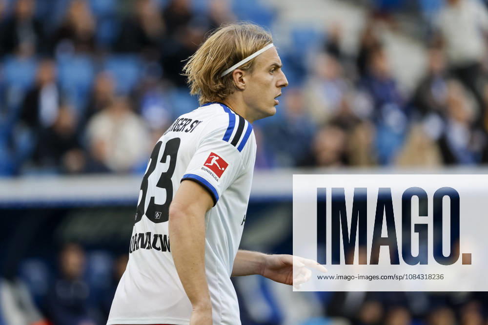 Sebastiaan Bornauw, Hamburger SV, 33, facial expressions, emotion, Germany, soccer, Bundesliga 1, Matchday 5, 2026–2027, TSG Hoffenheim vs. Hamburger SV, October 10, 2026, Sinsheim SNP Arena, Germany