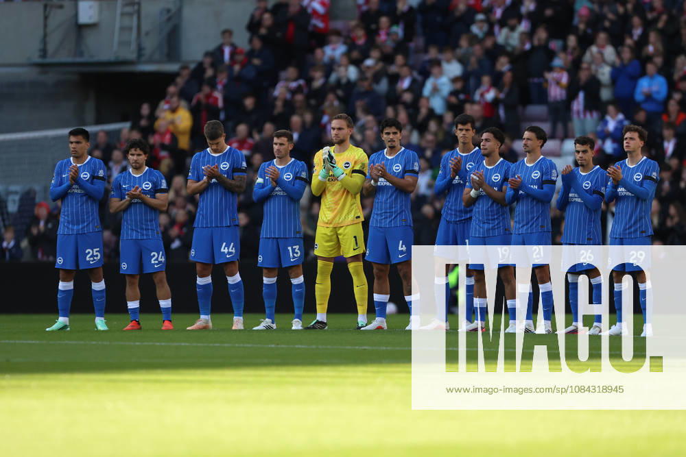 10th October 2026; Stadium of Light, Sunderland, England; Premier League Football, Sunderland versus Brighton and Hove Albion; Brighton and Hove Albion players DavexLofthouse