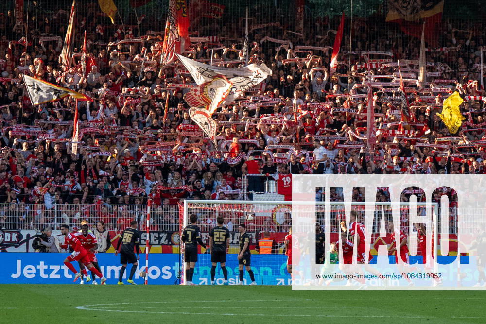 German Soccer Bundesliga 1, Matchday 5, 2026–2027, 1. FC Union Berlin vs. SV Elversberg on October 10, 2026, at the Stadion An der Alten Försterei in Berlin; Score: 1–0; Goal by Livan Burcu (1. FC Union Berlin), 9