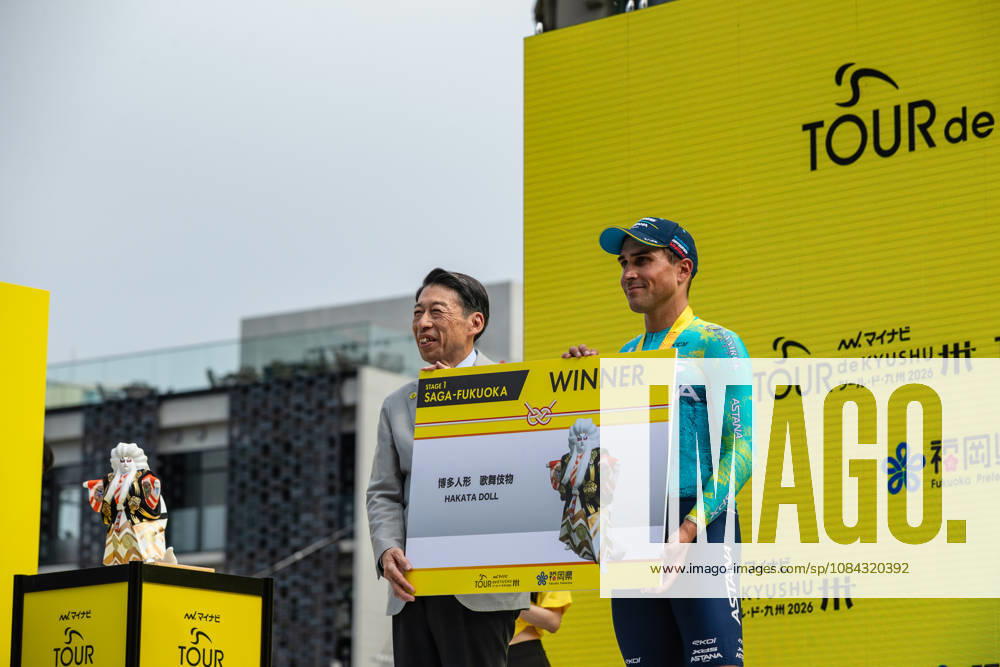 Tour De Kyushu Stage Finishes In Fukuoka s Tenjin For The First Time Matteo Malucelli of XDS Astana Team wins Stage 1 of the Mynavi Tour de Kyushu 2026 at the finish line on Tenjin Bridge in Fukuoka, Japan, on October 10, 2026. The Italian won the 152.0-kilometer Saga-Fukuoka stage in 3 hours 9 minutes 51 seconds, ahead of Luke Mudgway (Li Ning Star) and Alessio Delle Vedove (XDS Astana Team), and took the general and points classification leads. It was the first time the race finished in Tenjin, the commercial heart of Fukuoka, where a parade, stage events and food stalls marked the day. The race, first held in 2023 and part of the UCI Asia Tour (2.1 category), runs October 9-12 through six Kyushu prefectures under the official title We stand with Kumamoto. Mynavi Tour de Kyushu 2026, adopted to support areas affected by the Kumamoto earthquake. Fukuoka Japan
