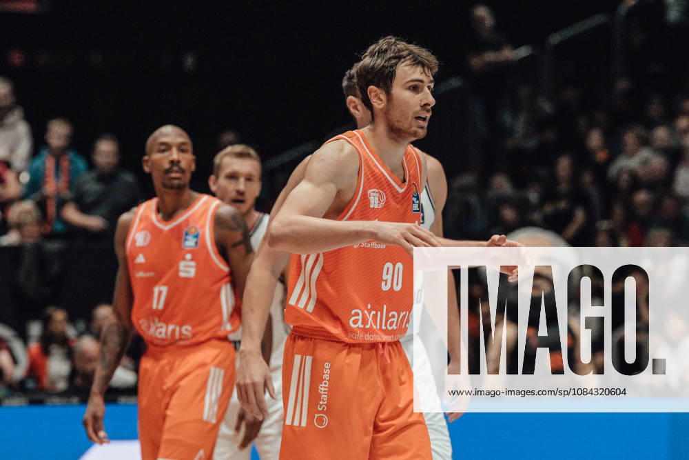 EasyCredit Basketball Bundesliga, Matchday 5, Niners Chemnitz vs. Bayern Munich, October 10, 2026, starting at 4:00 p.m., Chemnitz, Chemnitz Arena. In the photo: 90 Jannis von Seckendorf, easyCredit Basketball Bundesliga, Matchday 5, Niners Chemnitz vs. Bayern Munich, Chemnitz, Saxony, Germany