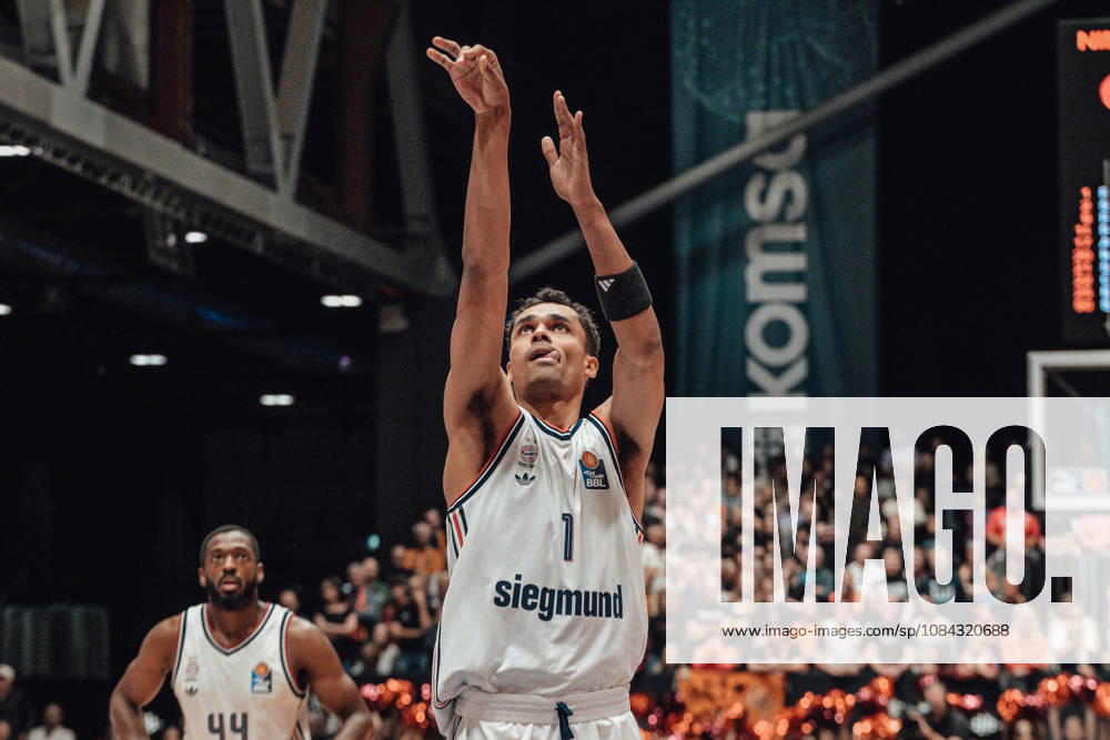 EasyCredit Basketball Bundesliga, Matchday 5, Niners Chemnitz vs. Bayern Munich, October 10, 2026, starting at 4:00 p.m., Chemnitz, Chemnitz Arena. In Photo 01: Oscar da Silva taking a free throw. easyCredit Basketball Bundesliga, Matchday 5, Niners Chemnitz vs. Bayern Munich, Chemnitz, Saxony, Germany