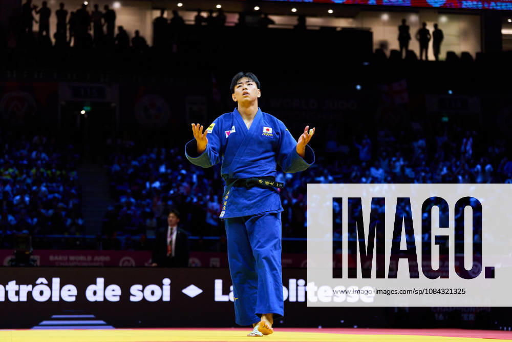Dota Arai (JPN), OCTOBER 9, 2026 -Judo : World Judo Championships BAKU2026 Mens -100kgFinal match at National Gymnastics Arena in Baku, Azerbaijan. aflo_354528425 KenxAsakurax