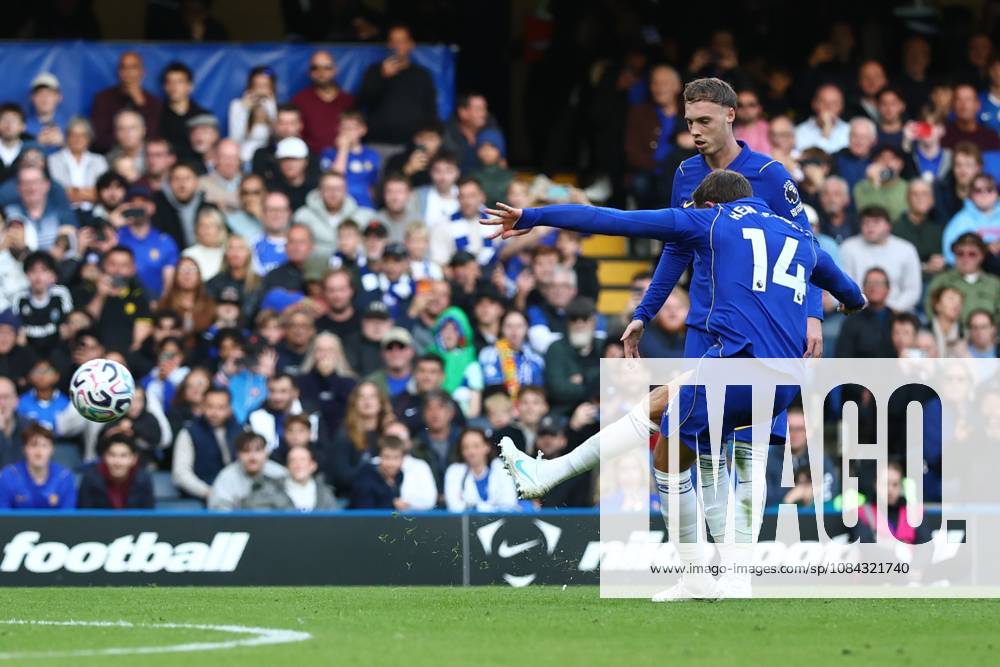 Jordan Henderson of Chelsea scoring a goal (5-1) Chelsea v Bournemouth, Premier League, Football, Stamford Bridge, London, UK - 10 Oct 2026London Stamford Bridge United Kingdom