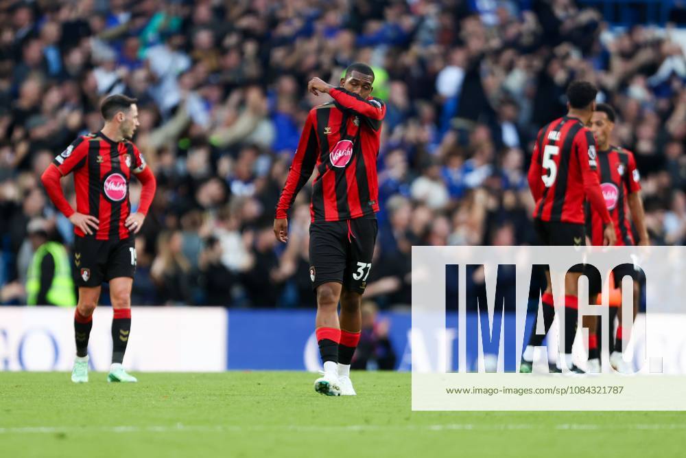 Rayan of AFC Bournemouth dejected after Jordan Henderson of Chelsea (not pictured) scores his team s fifth goal of the match Chelsea v AFC Bournemouth, Premier League, Football, Stamford Bridge, London, UK, 10 10 2026, England - 10 Oct 2026London Stamford Bridge England United Kingdom