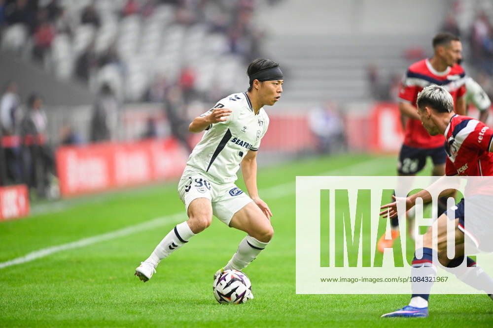 LOSC Lille v Le Havre Athletic Club - Ligue 1 McDonald s 2026 2027 Sota NAKAMURA of Le Havre during Ligue 1 McDonald s match between Lille and Le Havre at Stade Pierre-Mauroy on October 10, 2026 in Lille, France. Lille France