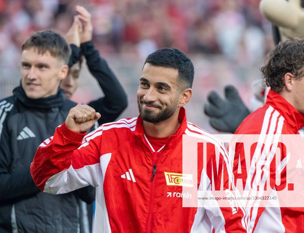 Soccer, Men s, 2026–2027 Season, Bundesliga 1, Matchday 5, 1. FC Union Berlin vs. SV 07 Elversberg, Livan Burcu (1. FC Union Berlin), Celebrations after the final whistle, October 10, 2026,
