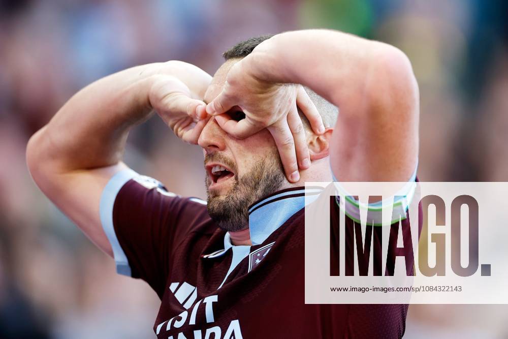 John McGinn of Aston Villa celebrates scoring a goal to make it 2-1 Aston Villa v Brentford, Premier League, Football, Villa Park, Birmingham, UK - 10 Oct 2026Birmingham Villa Park United Kingdom