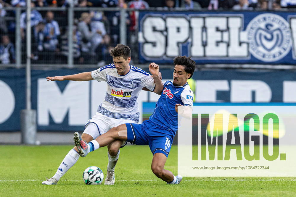3rd Division: MSV Duisburg vs. TSG Hoffenheim II, October 10, 2026, Martin Ens (MSV Duisburg), 4, Christian Viet MSV Duisburg, 10 3rd Division Matchday 8 MSV Duisburg vs. TSG Hoffenheim II at Schauinsland Reisen Arena, Duisburg, October 10, 2026 DFB regulations prohibit any use of photographs as image sequences and or quasi-video