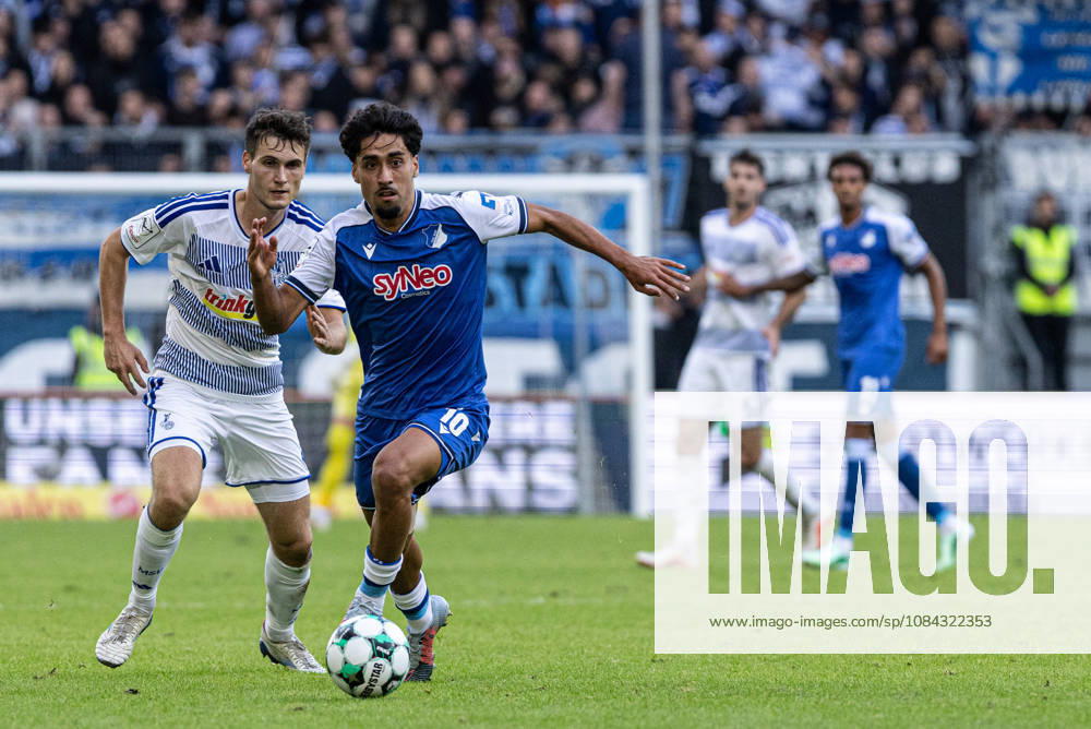 3rd Division: MSV Duisburg vs. TSG Hoffenheim II, October 10, 2026, Martin Ens (MSV Duisburg), 4, Yasin Zor TSG Hoffenheim II, October 3, 2026, 3rd Division, Matchday 8: MSV Duisburg vs. TSG Hoffenheim II at Schauinsland Reisen Arena, Duisburg, October 10, 2026. DFB regulations prohibit any use of photographs as image sequences and or quasi-video