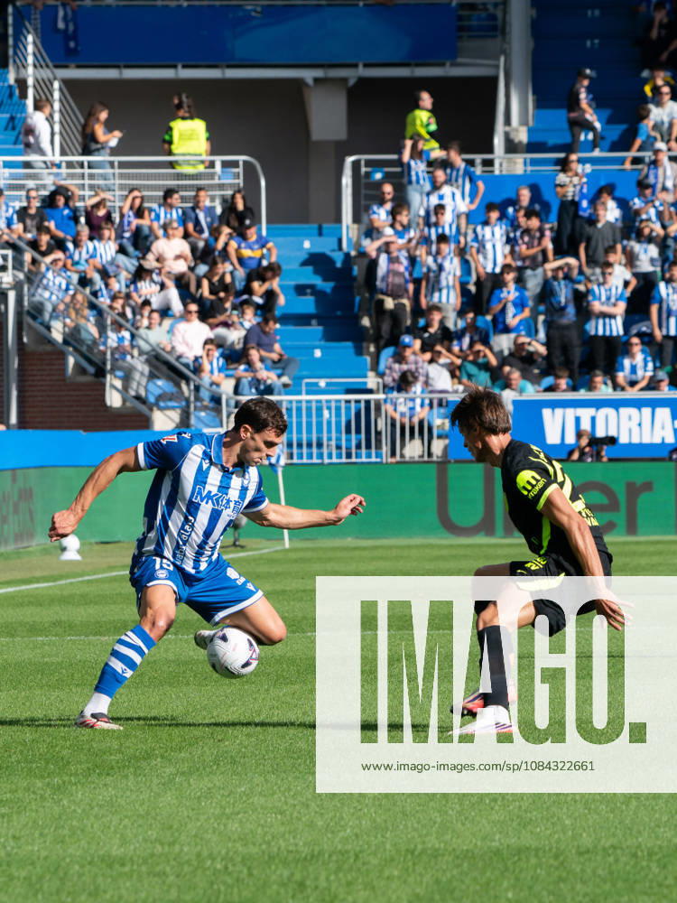 ESP LaLiga EA Sports Deportivo Alavés vs. Atlético Madrid Lucas Boye of Deportivo Alavés during the LaLiga EA Sports match between Deportivo Alavés and Atlético Madrid played at Mendizorroza Stadium in Vitoria-Gasteiz on October 10, 2026, in Spain VITORIA-GASTEIZ, Spain Soccer
