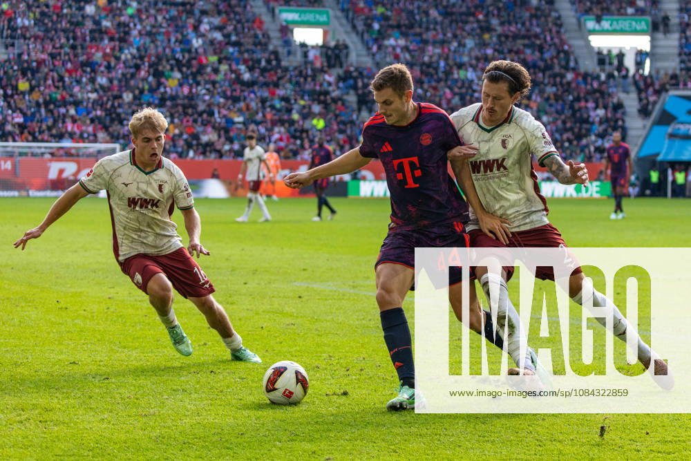 FC Augsburg vs. FC Bayern Munich Germany, Augsburg, October 10, 2026, Soccer, Bundesliga, 2026–2027 Season, FC Augsburg vs. FC Bayern Munich, Josip Stanisic, FC Bayern Munich