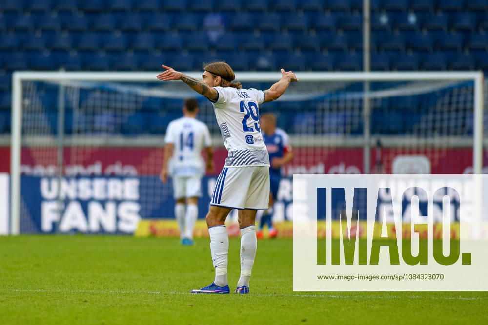 Germany, Soccer, Men s, 3rd Division, 2026–2027 Season, MSV Duisburg vs. TSG Hoffenheim II, Joshua Bitter, MSV gesturing, gestures
