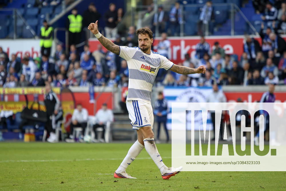 GER, Soccer, Men s, 3rd Division, 2026–2027 Season, MSV Duisburg vs. TSG Hoffenheim II, Lex Tyger Lobinger, Duisburg gestures, Gestures, Duisburg, Schauinsland, Reisen, Arena, North Rhine-Westphalia, Germany