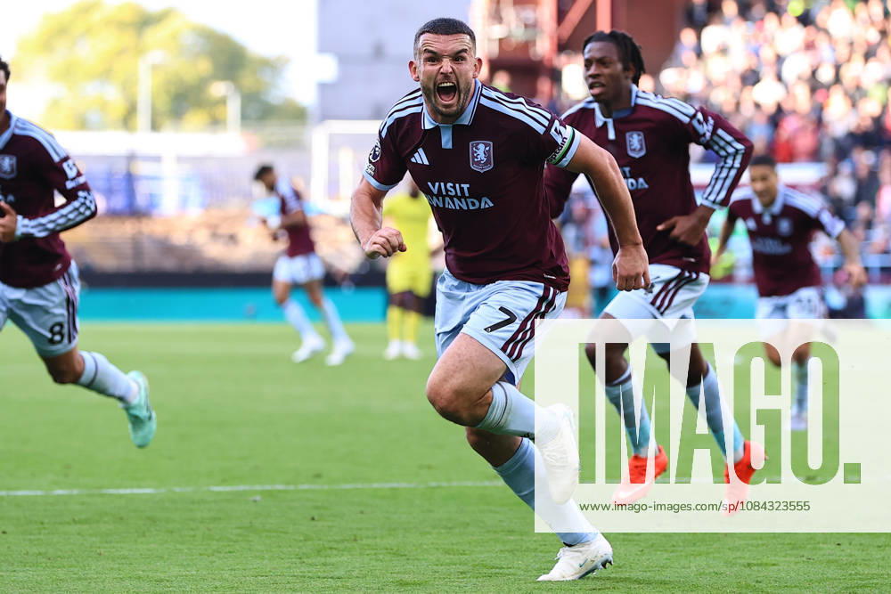 Aston Villa v Brentford, Premier League John McGinn of Aston Villa celebrates his goal making it 2-1 during the Aston Villa v Brentford Premier League match at Villa Park, Birmingham, England on 10 October 2026 Credit: Ryan Crockett Every Second Media Editorial use only. All images are copyright Every Second Media Limited. No images may be reproduced without prior permission. All rights reserved. Premier League and Football League images are subject to licensing agreements with Football DataCo Limited. see https: www.football-dataco.com