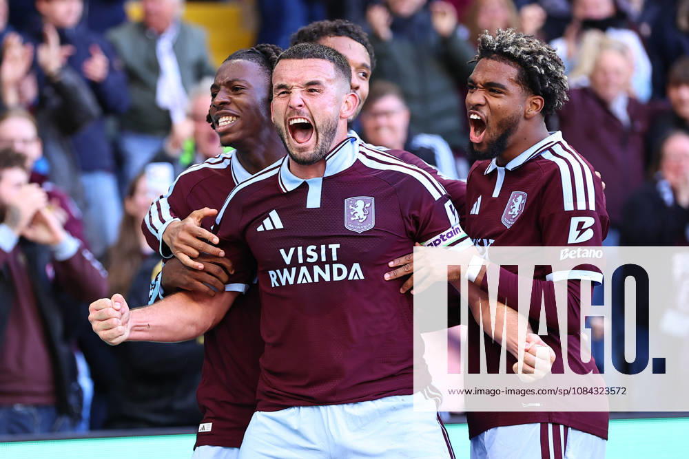 Aston Villa v Brentford, Premier League John McGinn of Aston Villa celebrates his goal making it 2-1 during the Aston Villa v Brentford Premier League match at Villa Park, Birmingham, England on 10 October 2026 Credit: Ryan Crockett Every Second Media Editorial use only. All images are copyright Every Second Media Limited. No images may be reproduced without prior permission. All rights reserved. Premier League and Football League images are subject to licensing agreements with Football DataCo Limited. see https: www.football-dataco.com