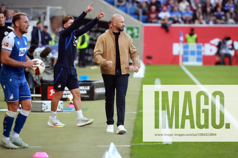 TSG 1899 Hoffenheim Hamburger SV Germany, Sinsheim, October 10, 2026, Soccer, Bundesliga, 2026–2027 season, TSG 1899 Hoffenheim Hamburger SV Christian Ilzer, Head Coach of TSG 1899 Hoffenheim