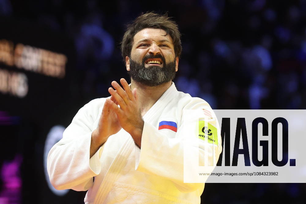 AZERBAIJAN, BAKU - OCTOBER 10, 2026: Russia s Inal Tasoev appears in his heavyweight bout during the 2026 World Judo Championships at the National Gymnastics Arena 2026 World Judo Championships In Baku - ZUMAt113 20261010_zaa_t113_426