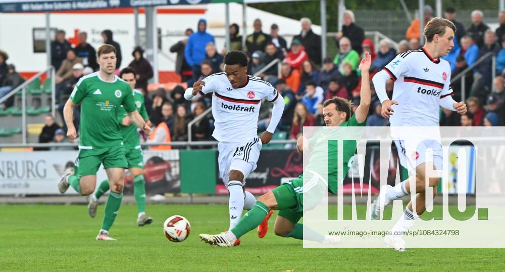 Soccer Season 2026–2027 Bavarian Regional League Matchday 04 SpVgg Ansbach vs. 1. FC Nürnberg FCN II Club DoGe Winners Osawe 38, 1 FC Nuremberg FCN II Eric Weeger 25, SpVgg Ansbach
