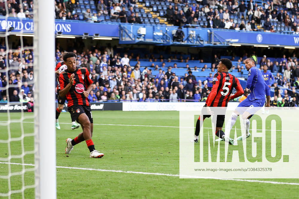 Chelsea gegen Bournemouth, 10. Oktober 2026, London, Premier League, Fußball: Chelsea gegen Bournemouth – Joao Pedro von Chelsea erzielt das dritte Tor. Foto: Jacques Feeney, Abseits, London, Großbritannien