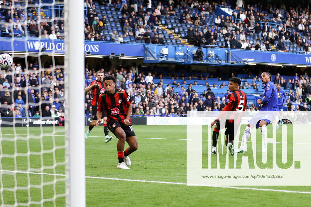 Chelsea gegen Bournemouth, 10. Oktober 2026, London, Premier League, Fußball: Chelsea gegen Bournemouth – Joao Pedro von Chelsea erzielt das dritte Tor. Foto: Jacques Feeney, Abseits, London, Großbritannien