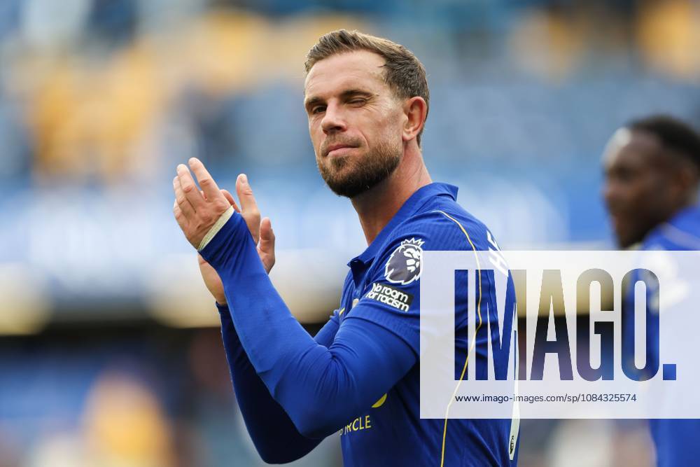 Jordan Henderson of Chelsea winks as he applauds the fans after the match Chelsea v AFC Bournemouth, Premier League, Football, Stamford Bridge, London, UK, 10 10 2026, England - 10 Oct 2026London Stamford Bridge England United Kingdom