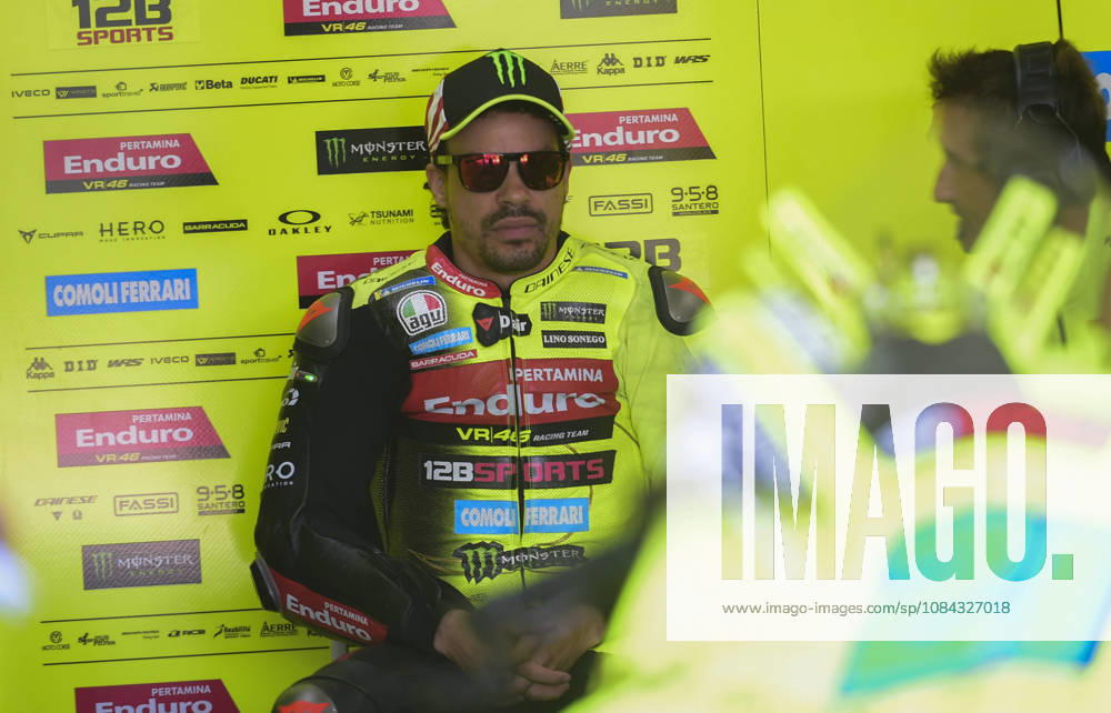 LOMBOK, Oct. 9, 2026 -- Pertamina Enduro VR46 Racing Team s Franco Morbidelli of Italy prepares during free practice 1 FP1 at the Pertamina Grand Prix of Indonesia 2026 at Mandalika International circuit in Lombok, Indonesia, Oct. 9, 2026. SPINDONESIA-LOMBOK-MOTOGP-FREE PRACTICE 1 Zulkarnain (SP)INDONESIA-LOMBOK-MOTOGP-FREE PRACTICE 1 IMAGO Zulkarnain imago images 0869044086