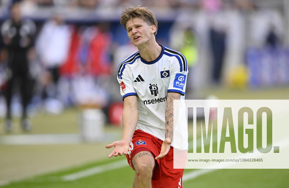 David Moeller Wolfe Hamburger SV HSV 03 Gesture Angry TSG 1899 Hoffenheim vs. Hamburger SV HSV October 10, 2026 DFL regulations prohibit any use of photographs as image sequences and or quasi-videoEO TSG 1899 Hoffenheim vs. Hamburger SV HSV