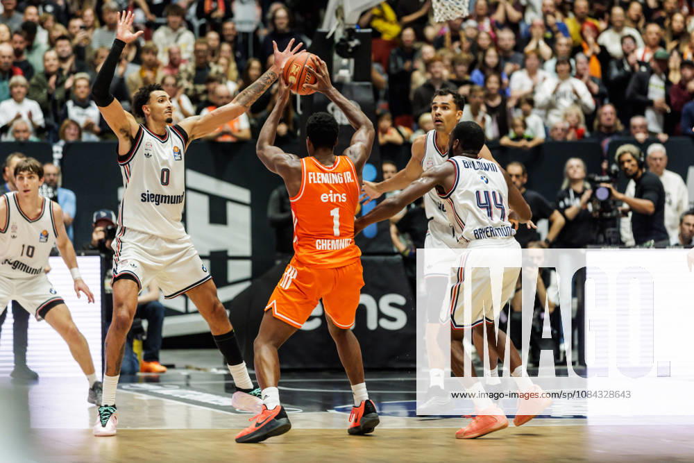 GER, BBL, easyCredit Basketball Bundesliga, Chemnitz, Niners Chemnitz vs. FC Bayern Munich Basketball, Phlandrous Fleming Jr., Niners Chemnitz, 1 Chemnitz Messe, Chemnitz, Saxony, Germany