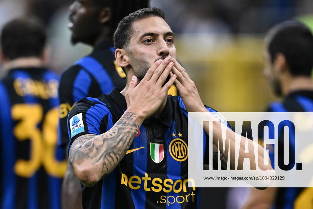 Db Milano 10 10 2026 - campionato di calcio serie A Inter-Parma foto Daniele Buffa Image nella foto: esultanza gol Hakan Calhanoglu