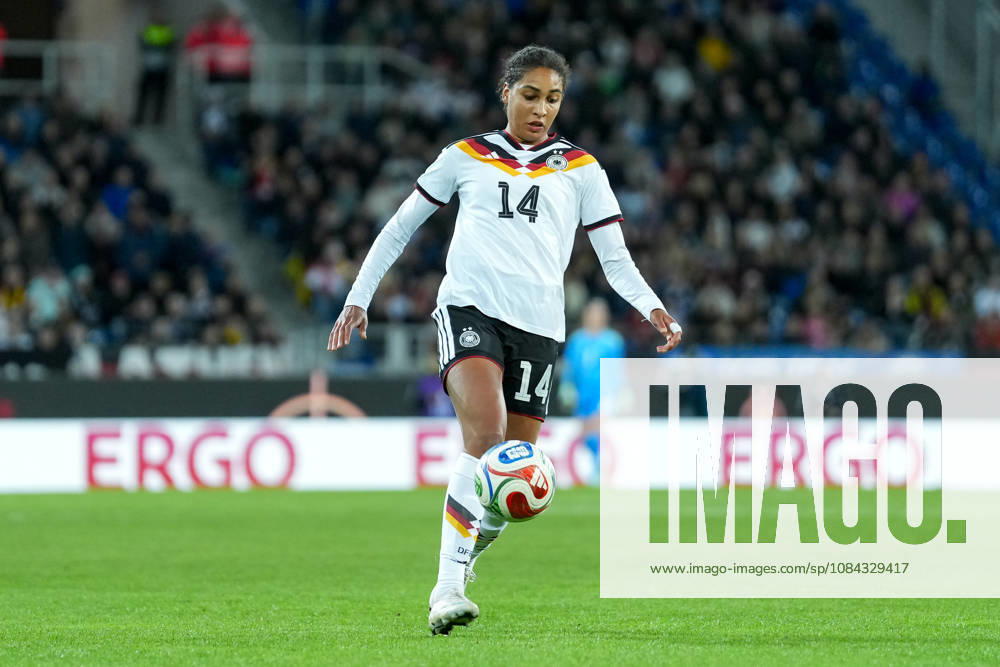 Cora Zicai, Germany Women s National Team, 14 on the Ball, Germany, soccer, international match, friendly match, exhibition match, 2026–2027, Germany vs. Australia, October 9, 2026, BBBank Wildpark, Karlsruhe, Karlsruhe, BBBank Wildpark, Baden-Württemberg, Germany