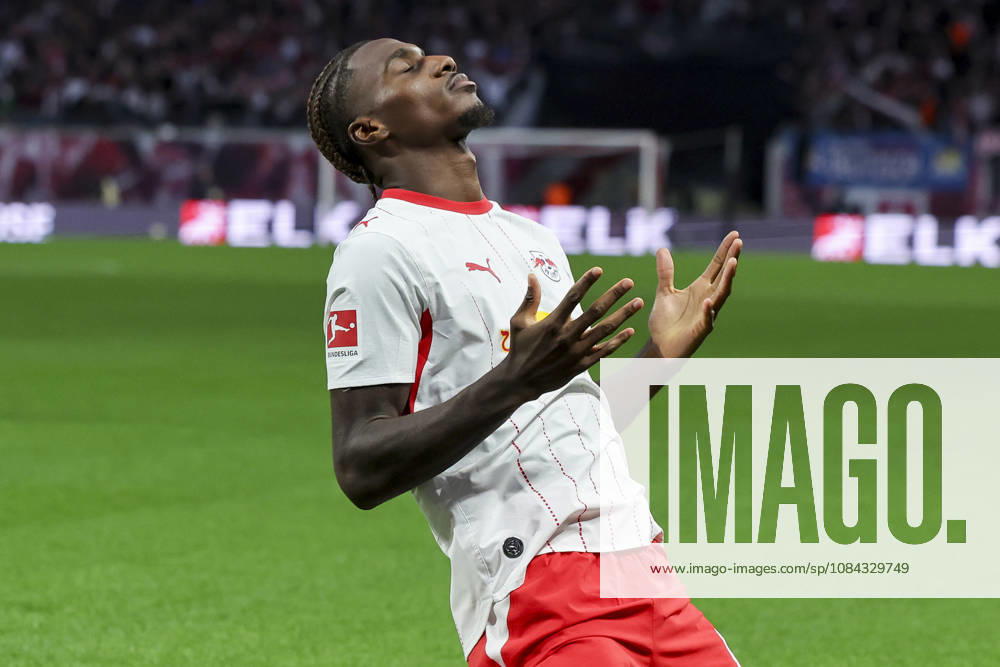 Ezechiel Banzuzi of RB Leipzig celebrates his goal to make it 1–0 during the Bundesliga match between RB Leipzig and Eintracht Frankfurt, Red Bull Arena on October 10, 2026, in Leipzig, Germany. Photo by Marco Steinbrenner, DeFodi Images. Ezechiel Banzuzi of RB Leipzig celebrates after scoring his team’s first goal during the Bundesliga match between RB Leipzig and Eintracht Frankfurt at Red Bull Arena on October 10, 2026 in Leipzig, Germany. Photo by Marco Steinbrenner, DeFodi Images. DFB and DFL regulations prohibit any use of photographs as image sequences and or quasi-video. Photo by Marco Steinbrenner, DeFodi Images.