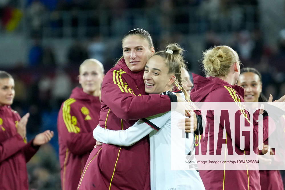 Melissa Kössler, Melissa Koessler, Germany Women s National Team, 18, and Sophia Kleinherne, Germany Women s National Team, 23, Germany, soccer, international match, friendly match, exhibition match, 2026–2027, Germany vs. Australia, October 9, 2026, BBBank Wildpark, Karlsruhe, Baden-Württemberg, Germany