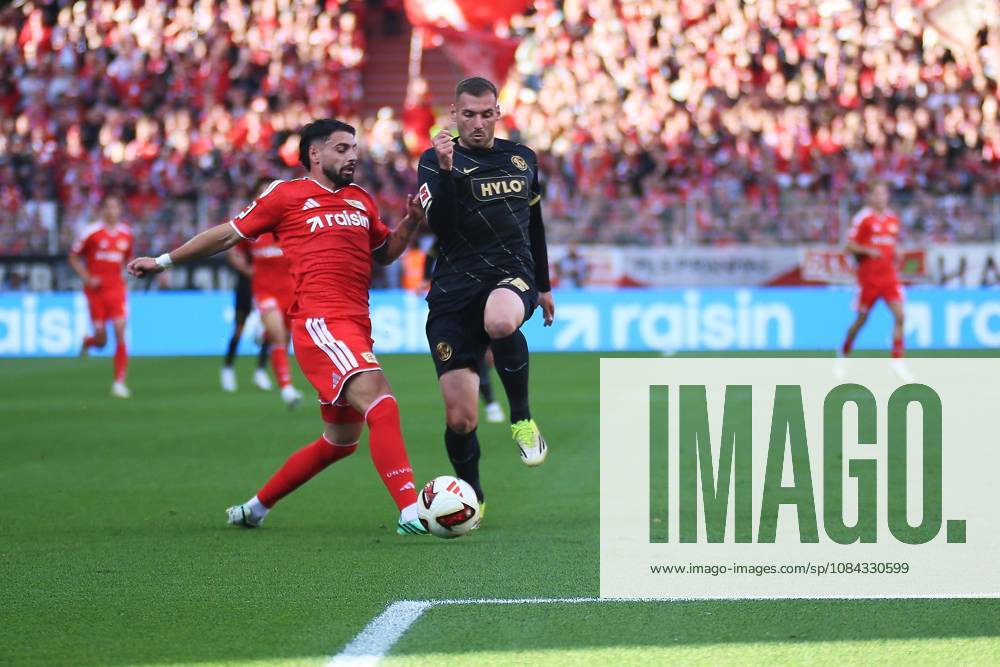 Berlin, Germany, October 10, 2026, Alte Försterei Stadium, Matchday 5, 2026–27 Season, Bundesliga: Union Berlin vs. SV Elversberg, Kastriot Imeri 30, Union Berlin; Luca Sirch 26, SV Elversberg
