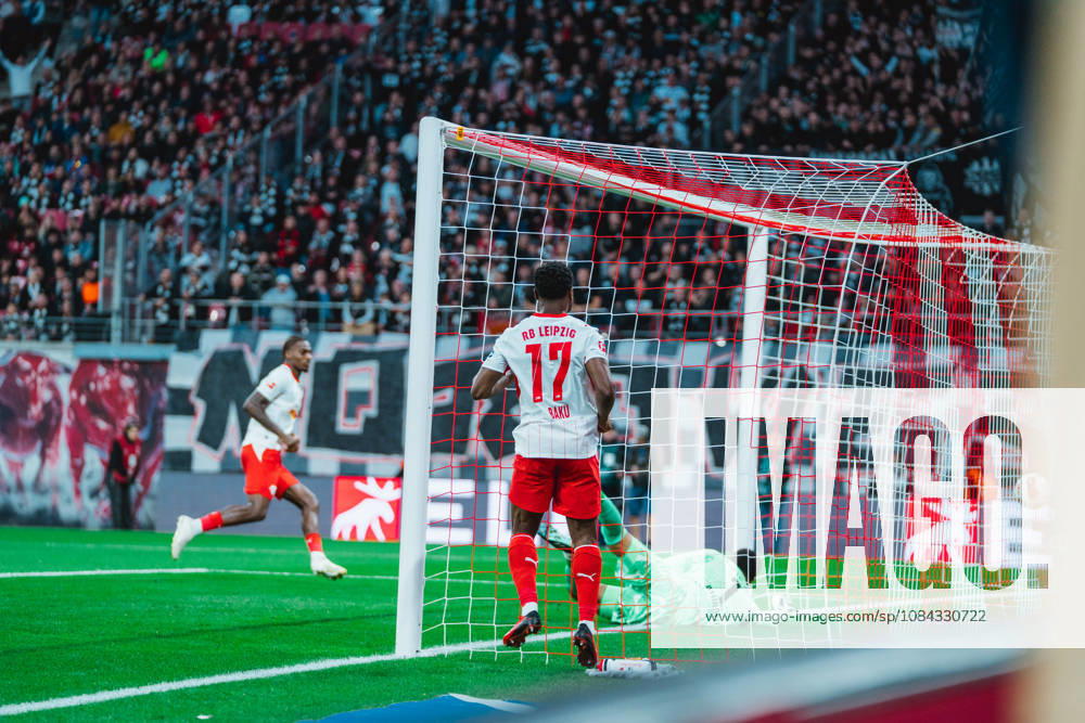 Ezechiel Banzuzi (RB Leipzig, 6) goal RB Leipzig vs Eintracht Frankfurt, Bundesliga, Germany, Football, 26 27, GER, Leipzig, Red Bull Arena Stadium DFL regulations prohibit any use of photographs as image sequences and or quasi-video.DFL regulations prohibit any use of photographs as image sequences and or quasi-video. Leipzig Red Bull Arena, Leipzig Sachsen GER