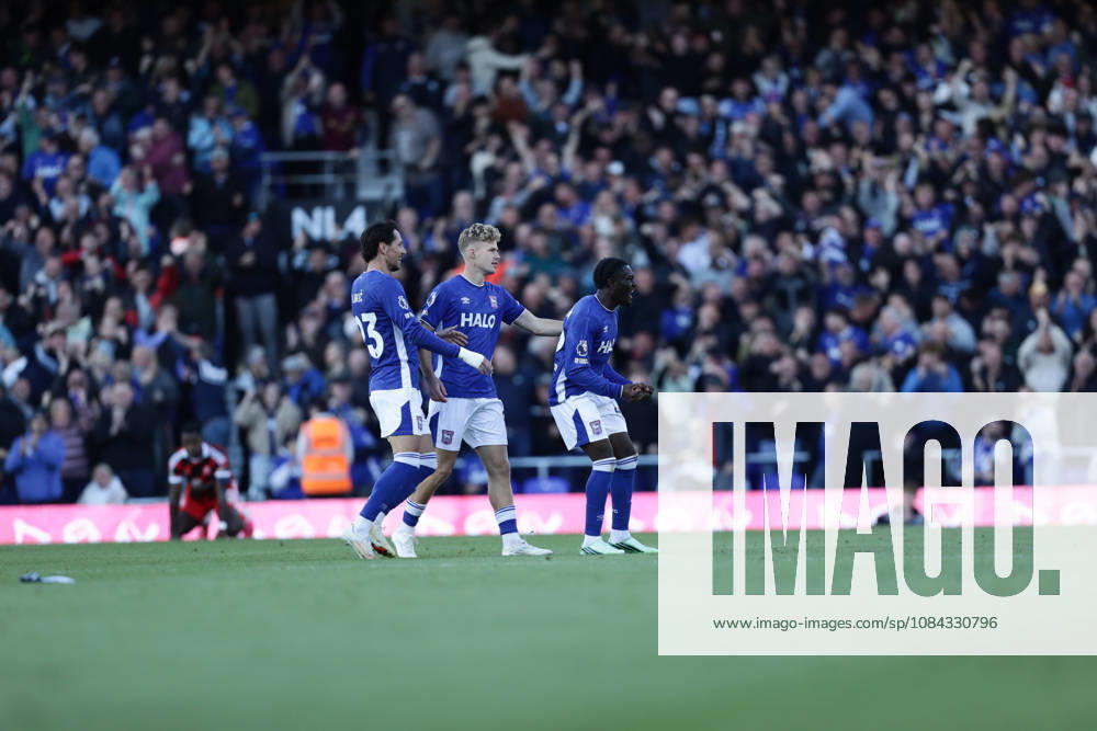10th October 2026; Portman Road, Ipswich, Suffolk, England; Premier League Football, Ipswich Town versus Fulham;Abdoul Ouattara of Ipswich Town celebrates scoring a goal AndyxSkinner